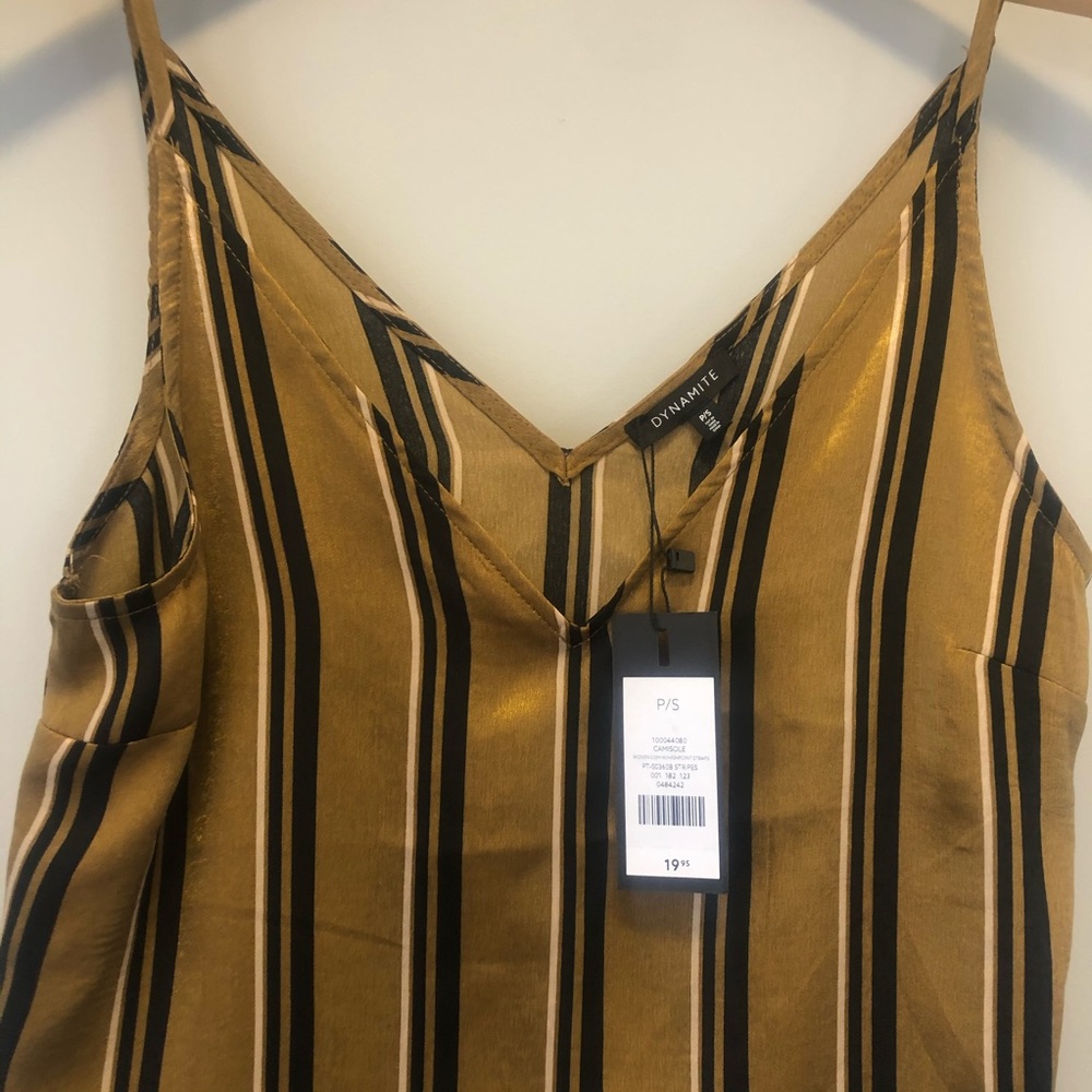 Dynamite V-Neck Satin Camisole - New with Tags
